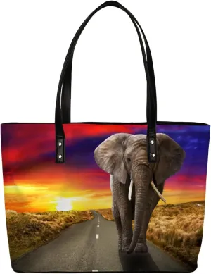 Leather Tote Bag for Women Fashion Shoulder Bag Purses and Handbags Large Capacity Satchel Bags for Work Travel