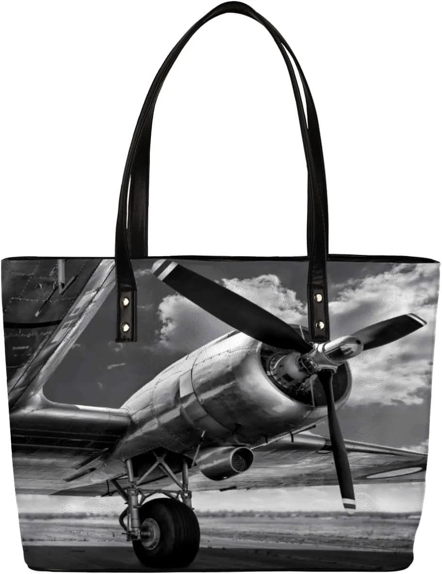 Leather Tote Bag for Women Fashion Shoulder Bag Purses and Handbags Large Capacity Satchel Bags for Work Travel