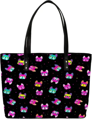 Leather Tote Bag for Women Fashion Shoulder Bag Purses and Handbags Large Capacity Satchel Bags for Work Travel