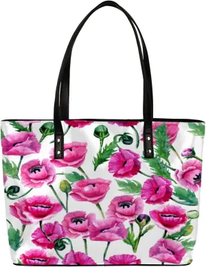 Leather Tote Bag for Women Fashion Shoulder Bag Purses and Handbags Large Capacity Satchel Bags for Work Travel