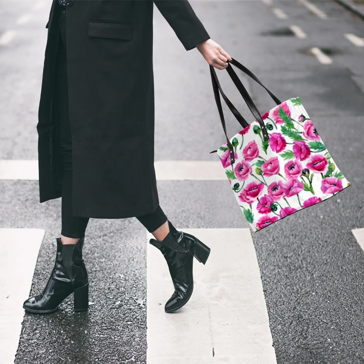 Leather Tote Bag for Women Fashion Shoulder Bag Purses and Handbags Large Capacity Satchel Bags for Work Travel