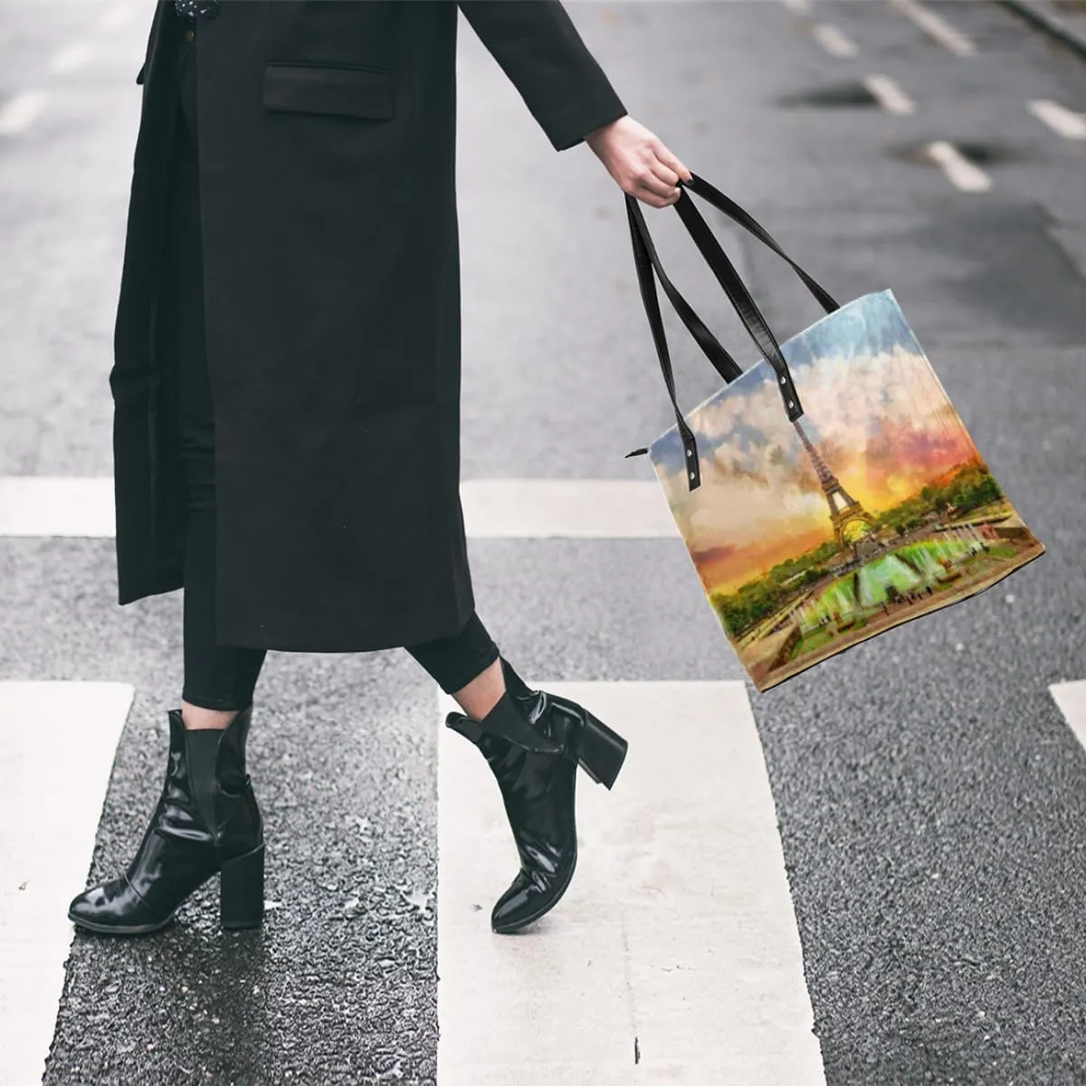 Leather Tote Bag for Women Fashion Shoulder Bag Purses and Handbags Large Capacity Satchel Bags for Work Travel