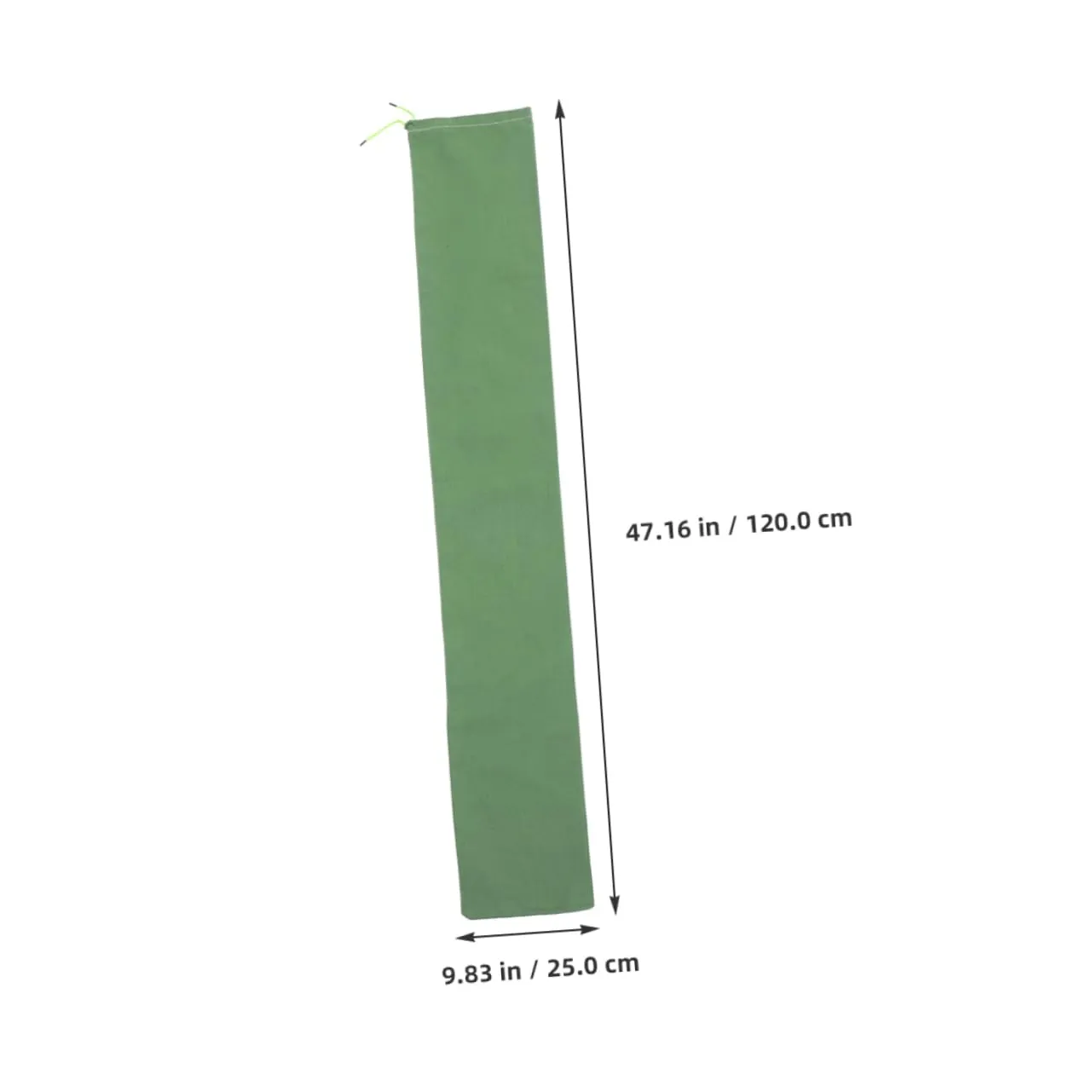 LIFKOME Flood Control Sandbags Heavy Waterproof Barrier Sand Bags Flood Control Tube Sandbag Flood Control Long Sandbag Long Sandbag for Flood Control Long Sand Bag Cloth Green