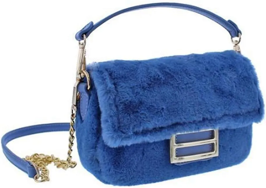 Liliana H-Fluff Shoulder Bag Faux Fur Messenger Bags for Women