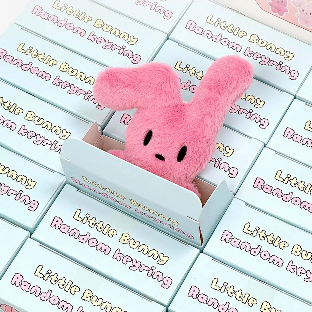 Little Bunny Plush Keychain Blind Box