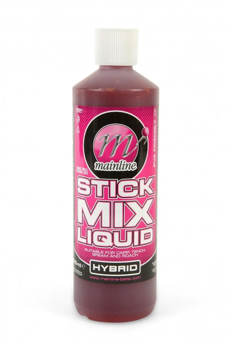 MAINLINE BAITS STICK MIX LIQUID 500ml ALL FLAVOURS
