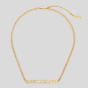 MARC JACOBS The Monogram Chain Necklace Gold RS-J305M03FA22