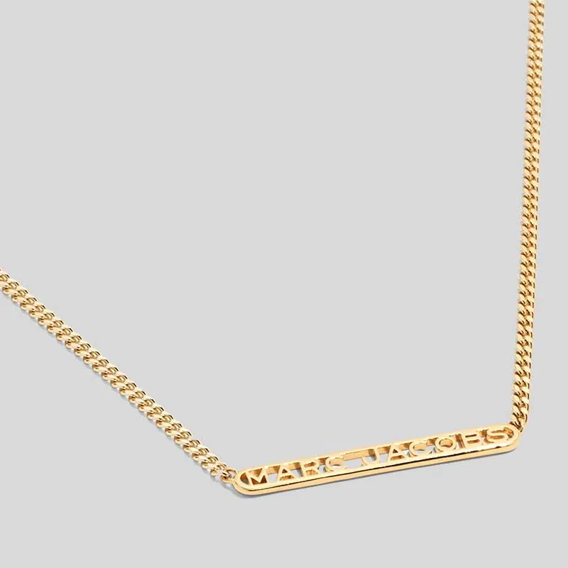 MARC JACOBS The Monogram Chain Necklace Gold RS-J305M03FA22