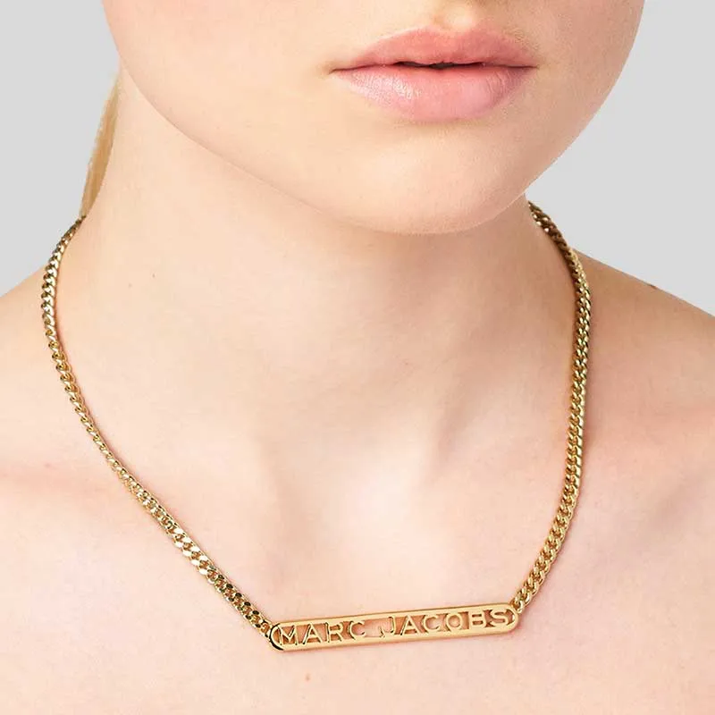 MARC JACOBS The Monogram Chain Necklace Gold RS-J305M03FA22