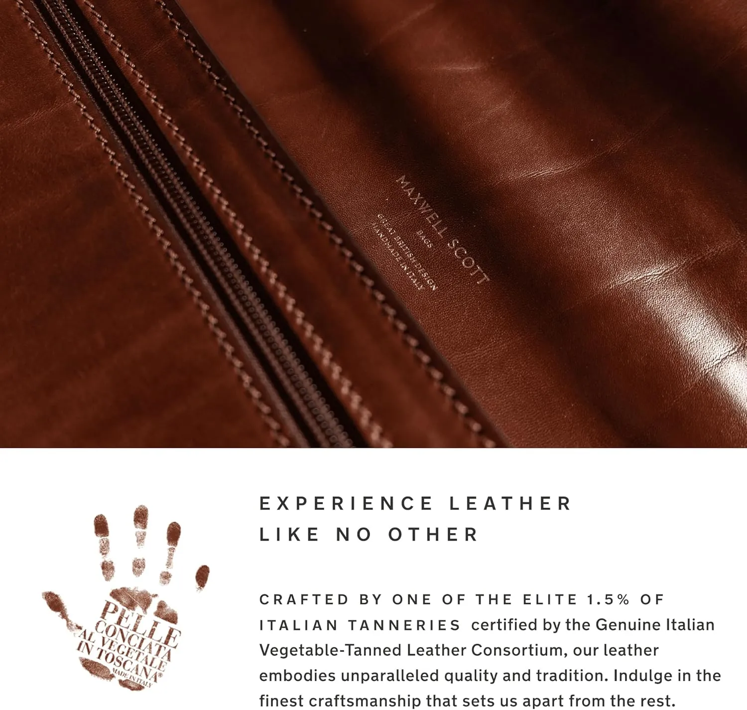 Maxwell Scott - Mens Luxury Leather 16" 17" Laptop Business Briefcase and Shoulder Strap - The Paolo Large