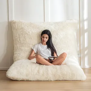 MAXYOYO 3 in 1 Bean Bag Chair, Giant Bean Bag Sofa Bed, Floor Mattress with High-Density Foam Filling, Bean Bag Chair for Adult