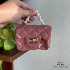 Mini Jelly Purse Bags | MJPB01 | Mauve