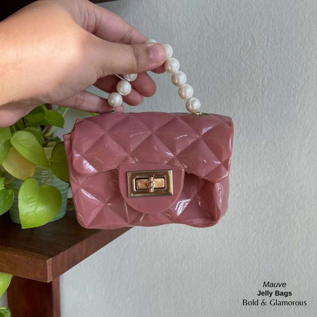 Mini Jelly Purse Bags | MJPB01 | Mauve