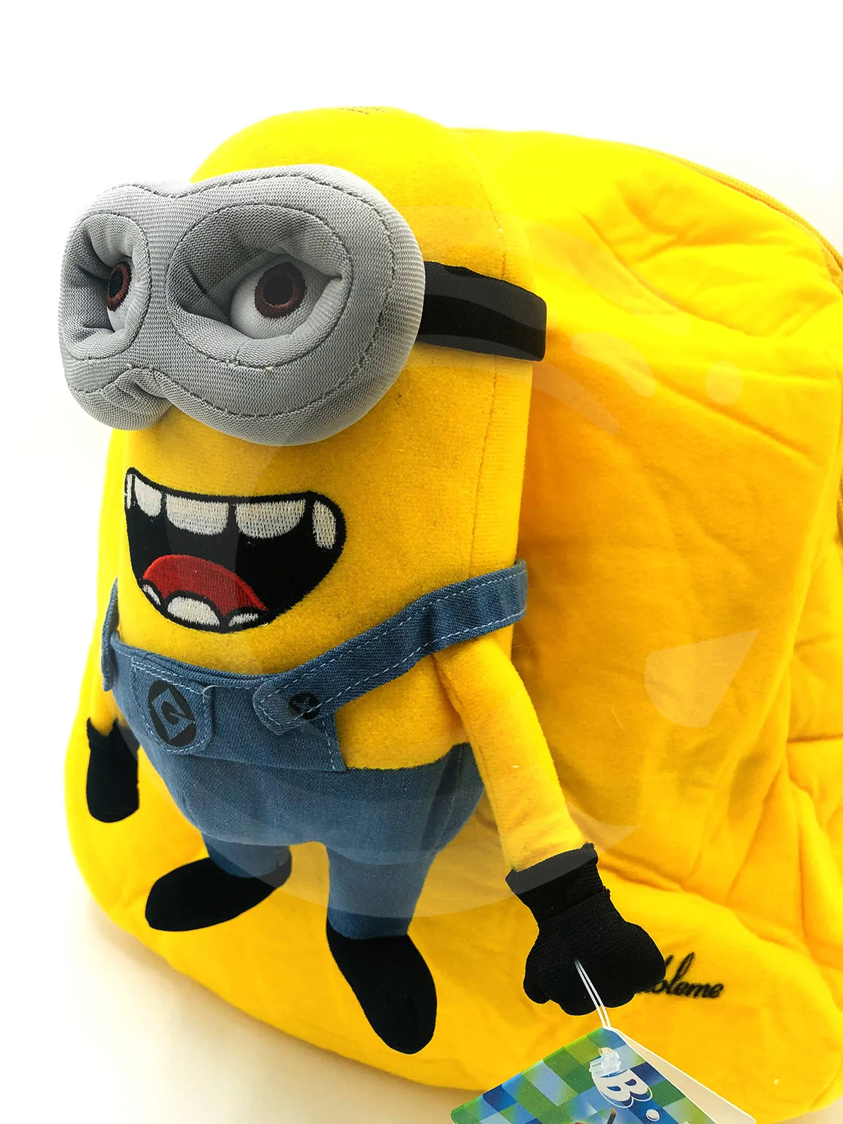 Minion Plush Stuffed Toy Bag For Toddlers - Mini Cartoon Plush Toy Backpack for Preschoolers