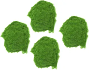 Moss Powder Landscape Adornment 4 Bags of Artificial Moss Sphagnum Moss for DIY Faux Moss for Garden Dec