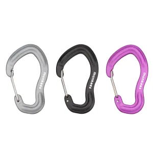 Munkees Forged Carabiner w/ Wiregate 75mm