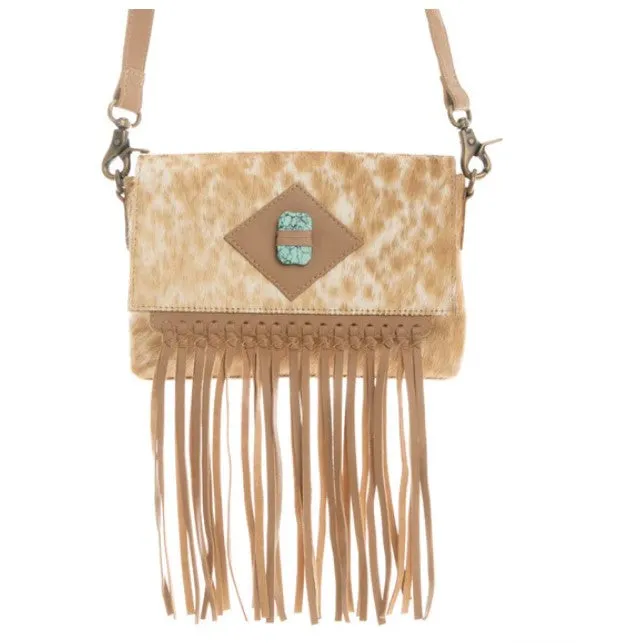 Myra Carrington Club Leather & Hairon Bag S-9615