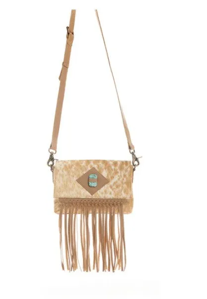 Myra Carrington Club Leather & Hairon Bag S-9615