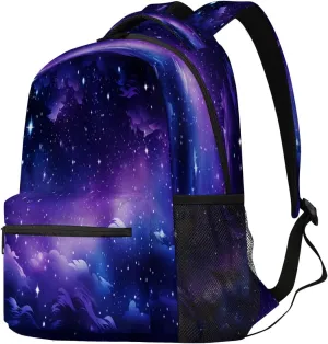 Nebula Explosion Laptop Backpack for Adult Women Men Galaxy Casual Daypack with Compartment & Multiple Pockets Book Bags Travel Bag