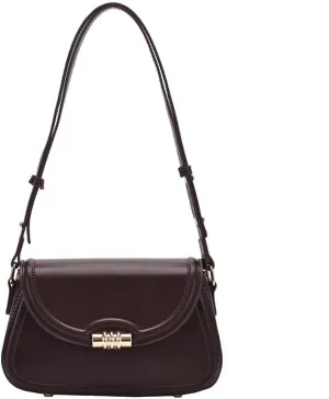Niche design shoulder handbags simple temperament small square purses texture versatile shoulder crossbody bags