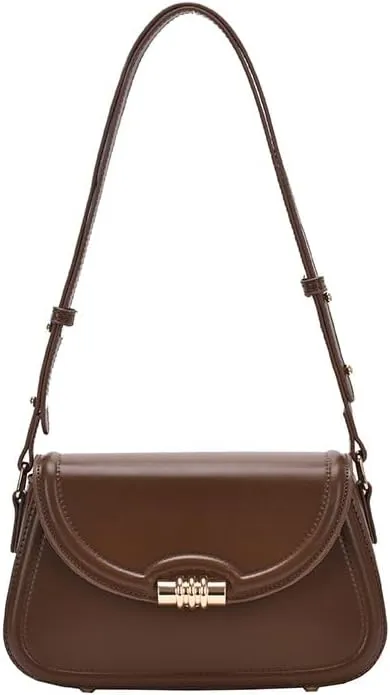 Niche design shoulder handbags simple temperament small square purses texture versatile shoulder crossbody bags