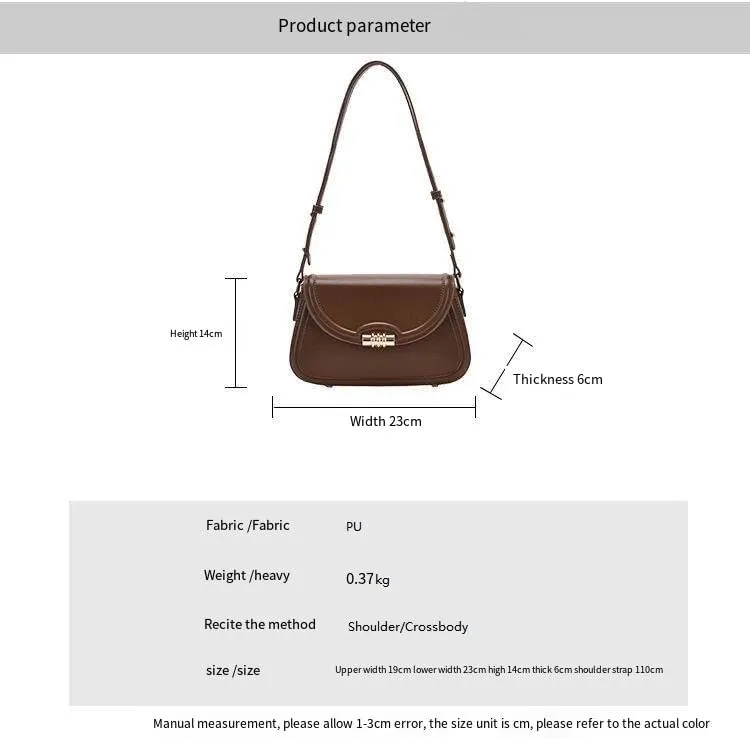 Niche design shoulder handbags simple temperament small square purses texture versatile shoulder crossbody bags