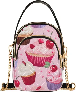 Owl Sits on a Blue Women Crossbody Bags, Crossbody Shoulder Purse, Crossbody Purse for Girls