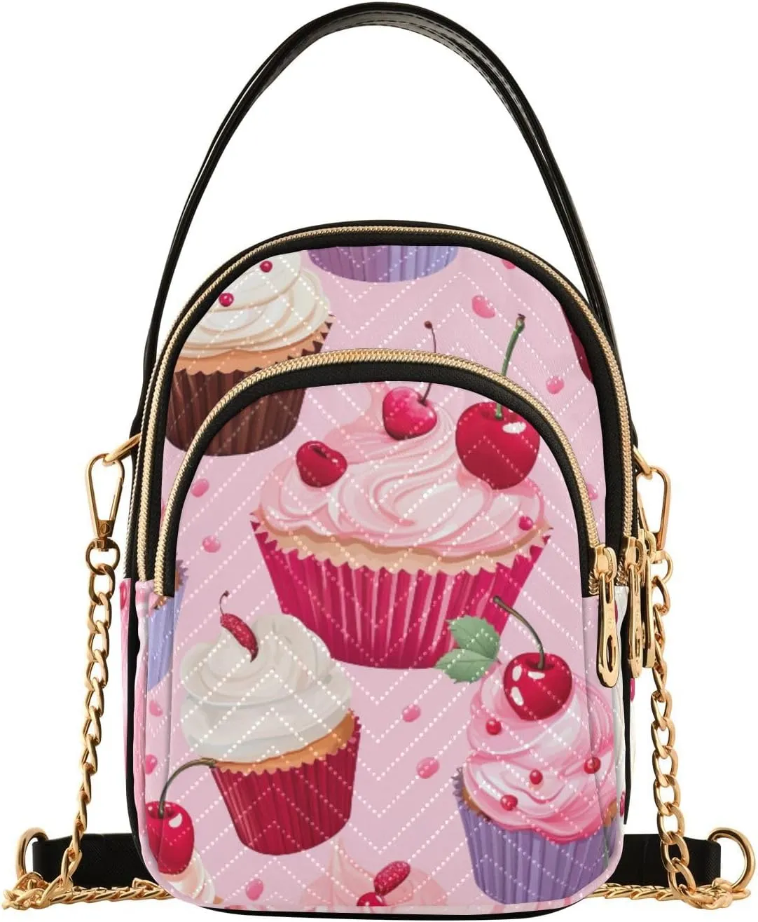 Owl Sits on a Blue Women Crossbody Bags, Crossbody Shoulder Purse, Crossbody Purse for Girls