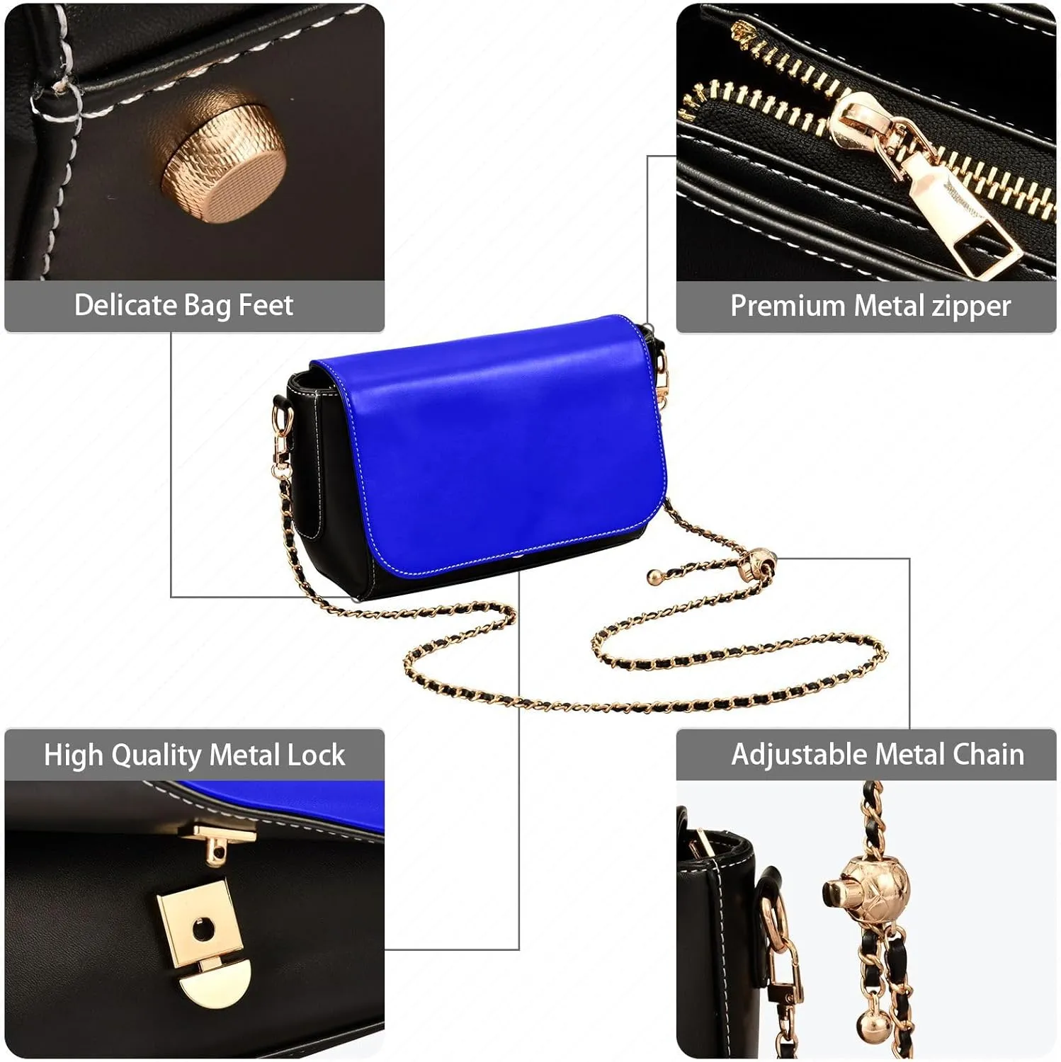 Personalized Custom Crossbody Bags For Women PU Leather Purse Handbag 208001