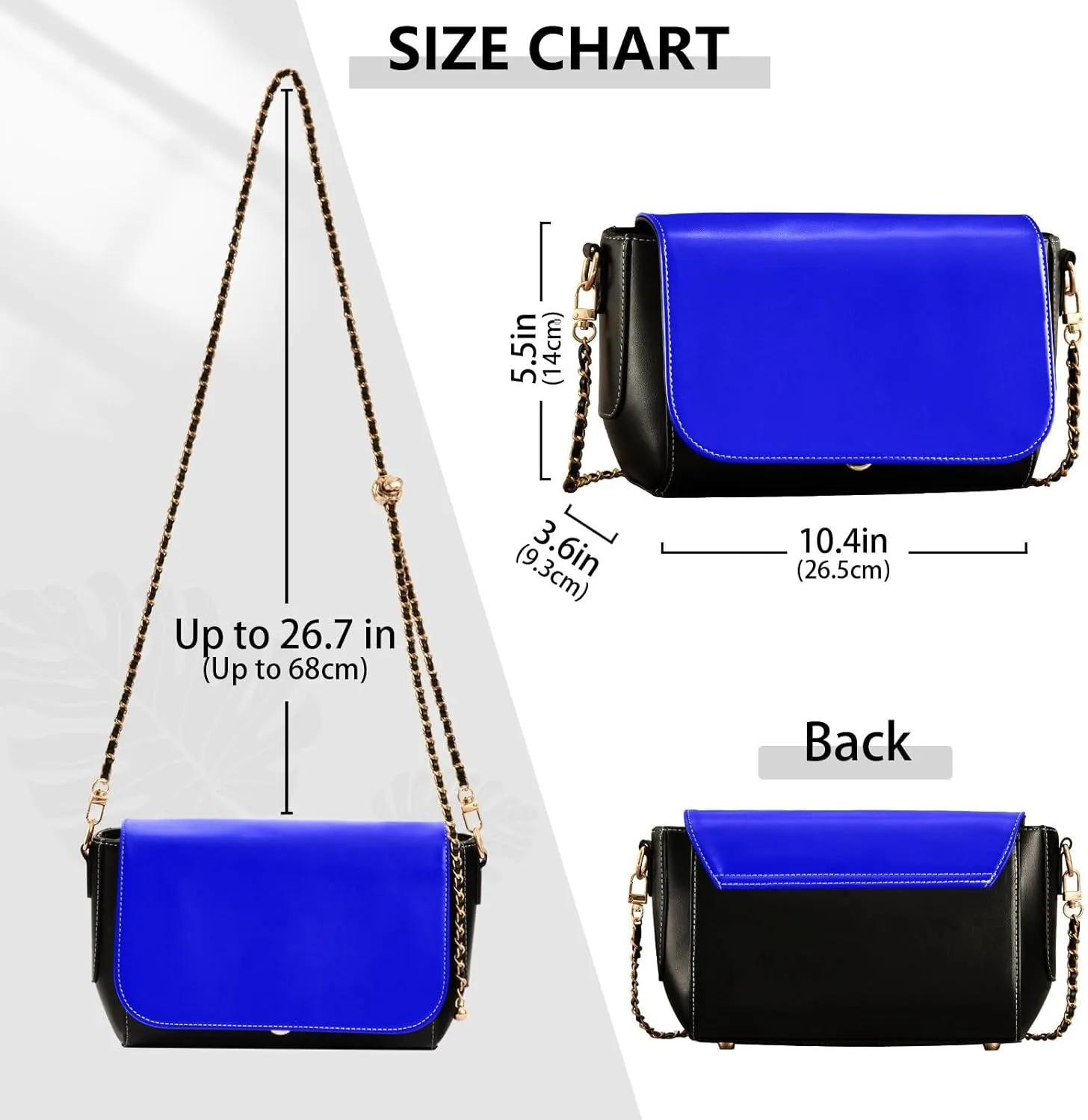 Personalized Custom Crossbody Bags For Women PU Leather Purse Handbag 208001