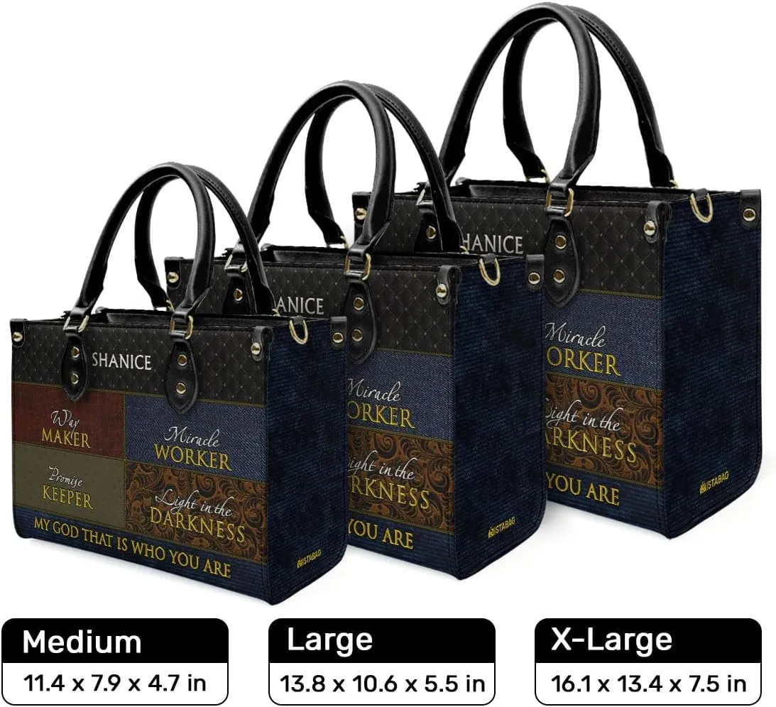 Personalized Leather Handbag For Black Women