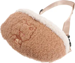 Plush Fanny Pack Cute Waist Bag Plush Waist Bag Fuzzy Fanny Pack Fuzzy Belt Bag Teenage Waist Bag Chest Belt Bag