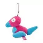 Pokemon Mascot Plush Keychain Porygon Pokemon Center Night Arcade