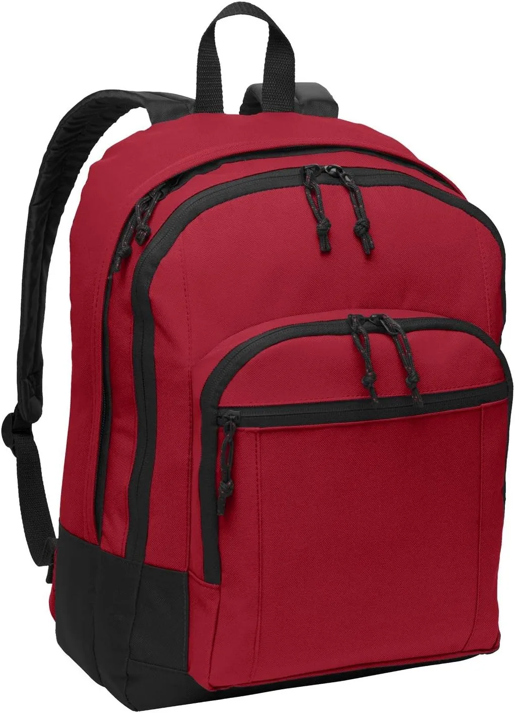Port Authority Basic Backpack. BG204, Red, OSFA