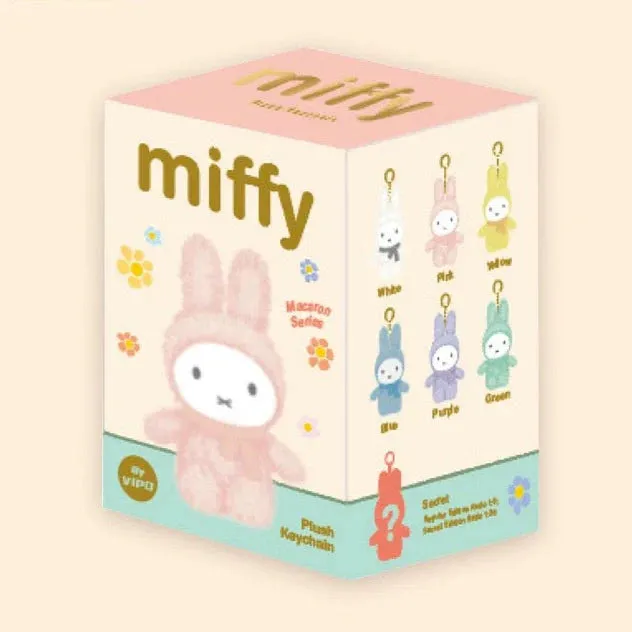 [pre order] Miffy Macaron Plush Keychain Blindbox
