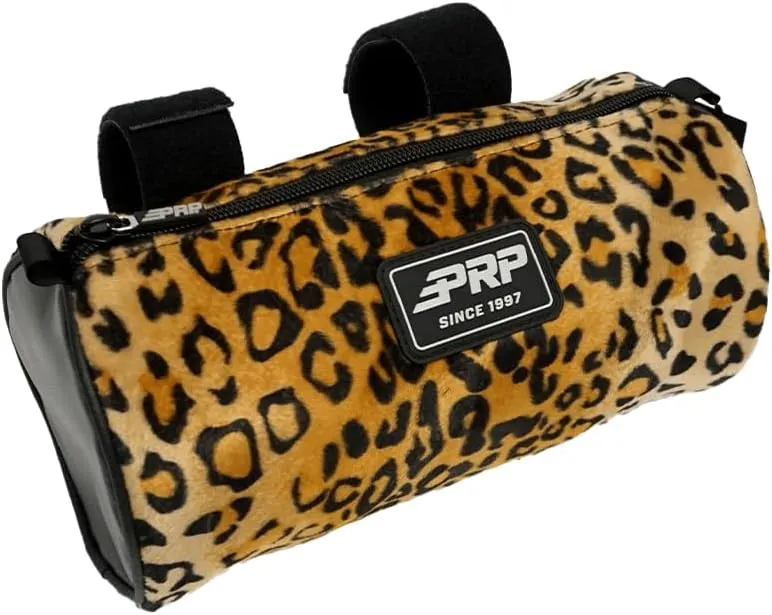PRP Seats UTV Buggy Storage Bag - Roll Cage Bar Organizer for Phones, Tools, Accessories - Water Resistant, Puncture Proof (Cheetah Fur)