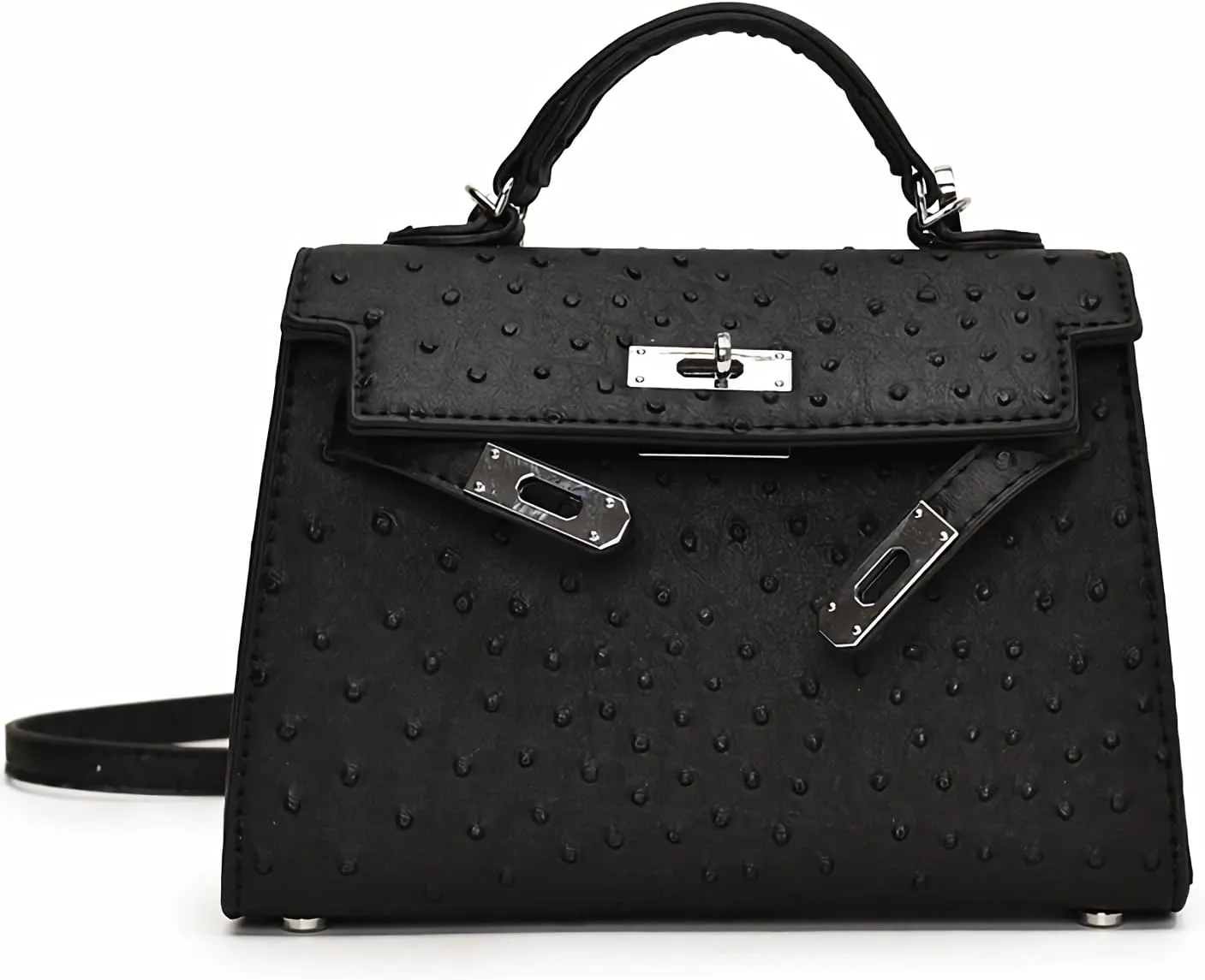 PU simple handbags women's vintage underarm Purses fashion shoulder bags and crossbody Bags