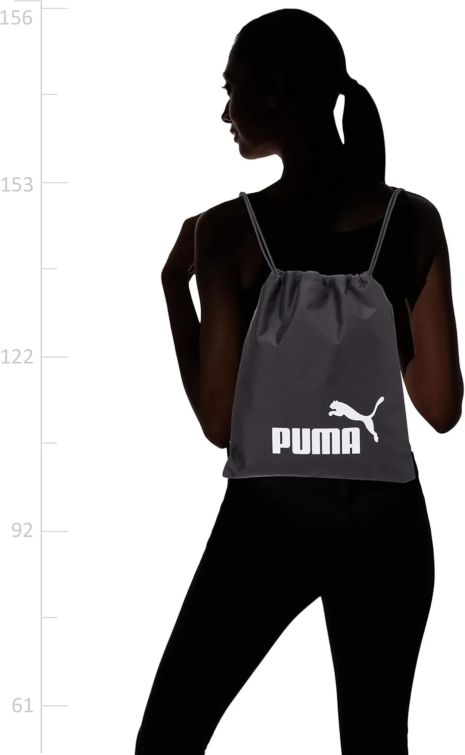 PUMA Phase Gym Sack, Black, OSFA