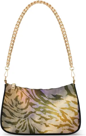 Purple-black Zebra Print Crossbody Bags for Women Tote Bag Women's Shoulder Handbags Clutch Purses for Women