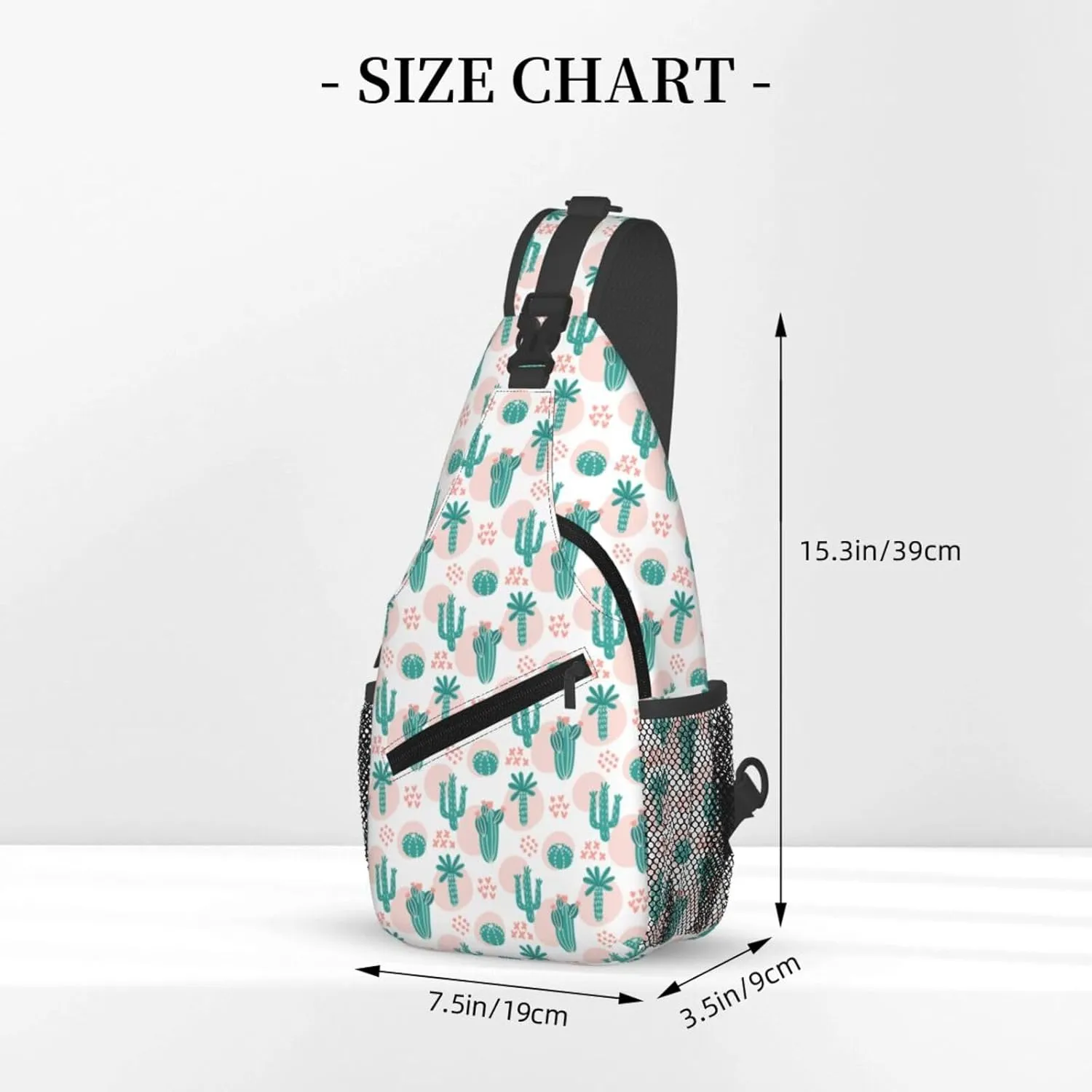 Purple Buffalo Plaid Check Sling Bag Adjustable Crossbody Bag Casual Chest Bags Travel Shoulder Backpack