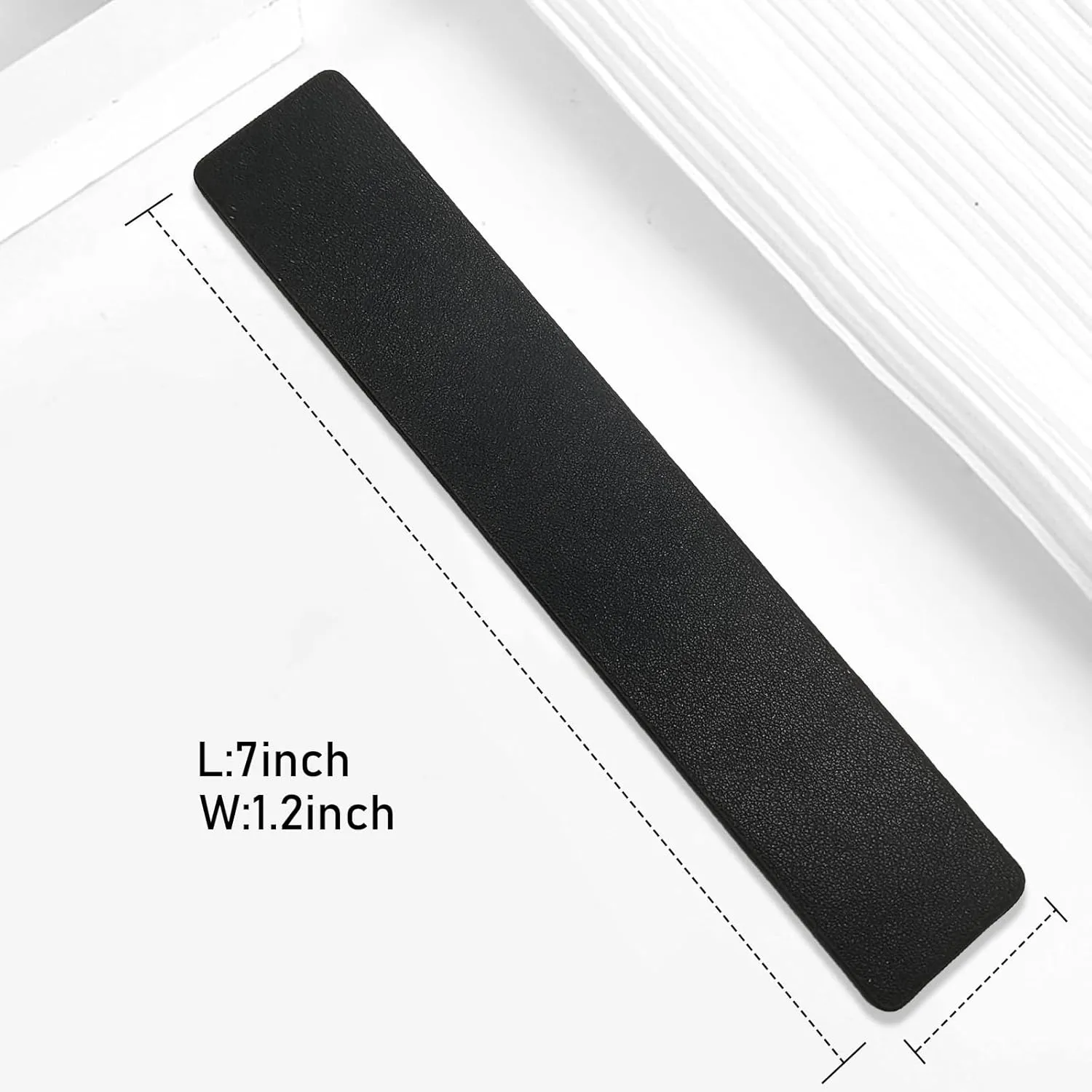 Purse WOC Felt Base Shaper Saver and Insert for Wallet on Chain Bag, Chain Bags Handbag woc Base Shaper(Black,Felt Base Shaper 7" x 1.2")