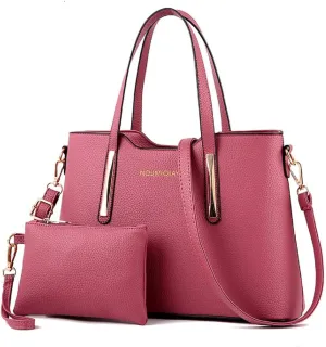 Purses and Handbags for Womens Satchel Shoulder Tote Bags Wallets Top-Handle Bags Crossbody Bags Black
