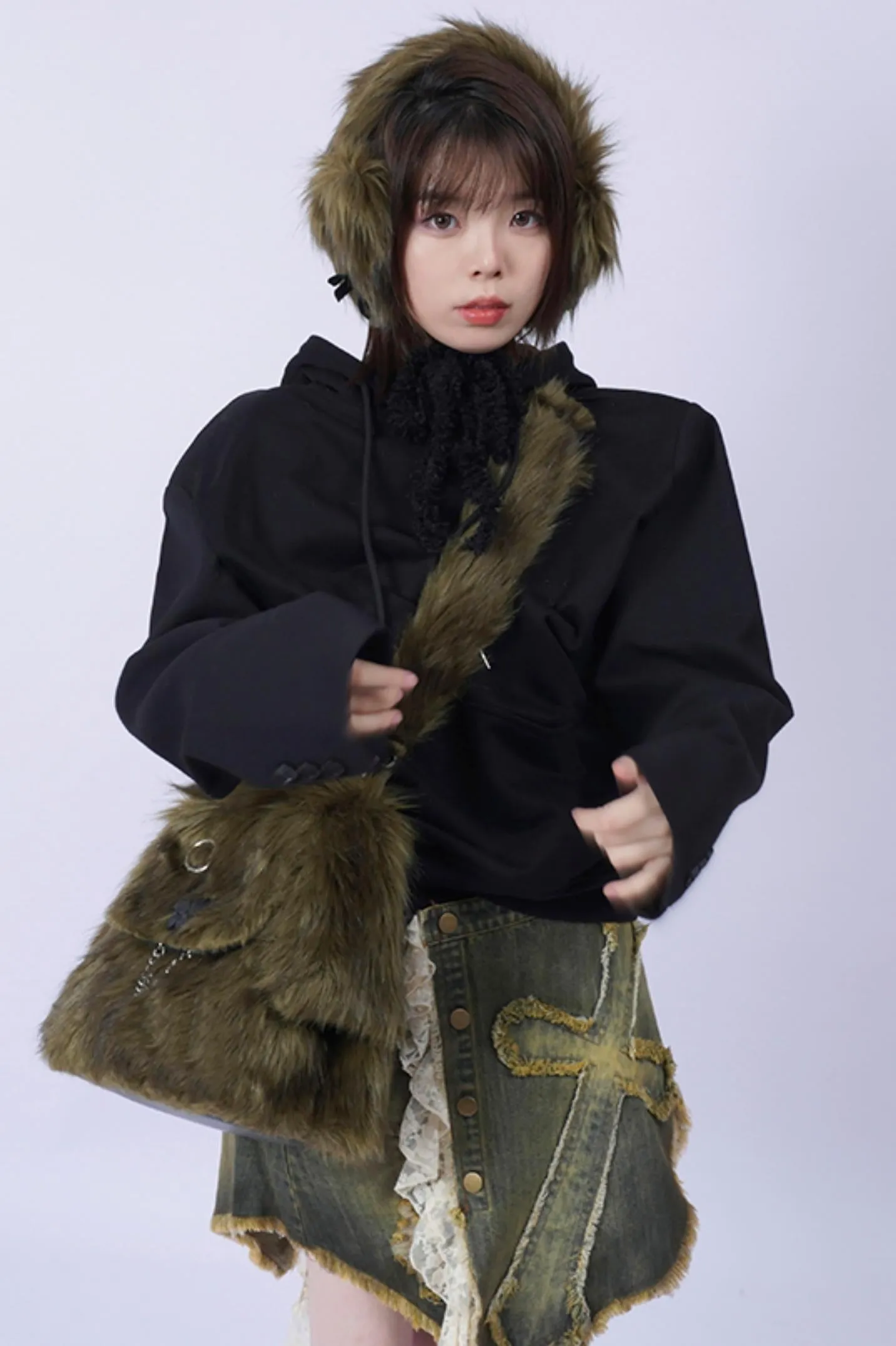 Rebirth Puppy Fur Bag