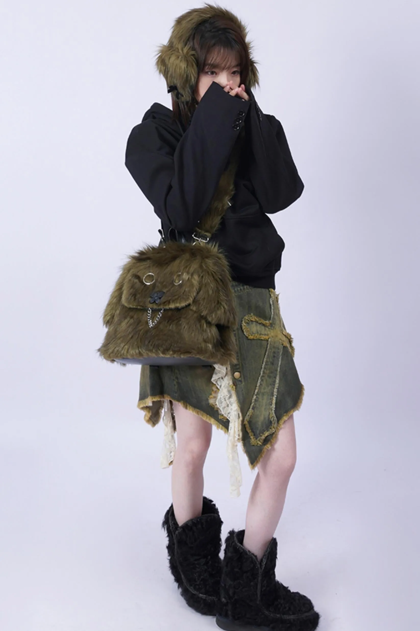 Rebirth Puppy Fur Bag