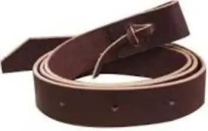 Regular Leather Western Horse Saddle Latigo Off Billet Tie Strap Set Pair Latigo Saddle Cinch Tie Strap - Saddle Strap - Accessory Cinch Western Saddle Cinch tie with Holes Latigo Leather Strap, LTG10