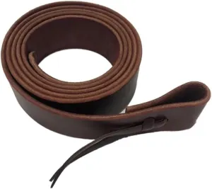 Regular Leather Western Horse Saddle Latigo Off Billet Tie Strap Set Pair Latigo Saddle Cinch Tie Strap - Saddle Strap - Accessory Cinch Western Saddle Cinch tie with Holes Latigo Leather Strap, LTG14