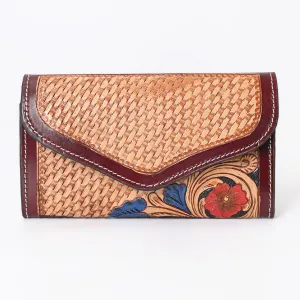 Retro Rucksack Trifold Wallet