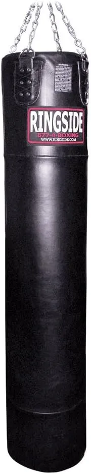 Ringside 100-pound Leather Muay Thai Punching Heavy Bag (Filled)