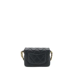 Robust  22A Chanel Small Bag Caviar Brushed (Microchip) Black Flap Positive testimonials