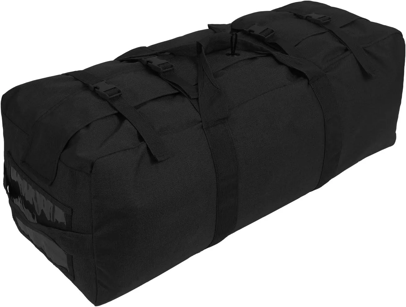 Rothco Enhanced Duffle Bag with Backpack Straps – Great for Travel, Camping, Sports, Gym, and More – 76L Storage Capacity – Black